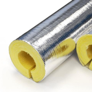 Glasswool Pipa with Aluminium Foil Isolasi Pipa